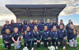 Las chicas se preparan para jugar en febrero contra equipos de Punta Arenas 