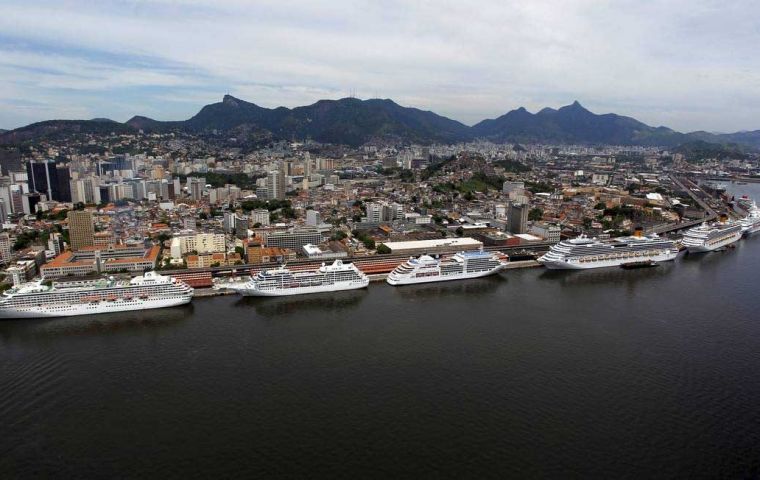 Entre el 25 y el 31 de diciembre, se esperan más de 22.000 turistas en la terminal del Muelle de Mauá