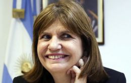 “También hemos venido a esta zona a decir basta”, insistió Bullrich