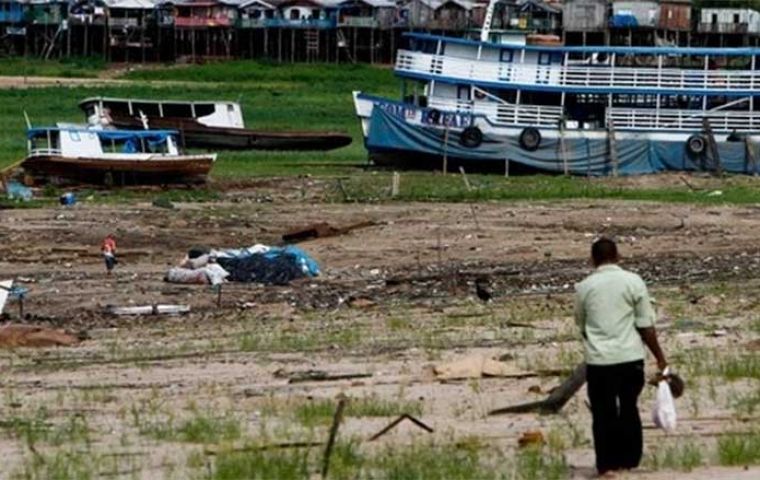 Meses después de las inundaciones de Rio Grande de Sul, amplias zonas de Brasil se enfrentan a la escasez de agua