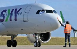 Sky Airlines inició vuelos directos entre Río de Janeiro y Montevideo