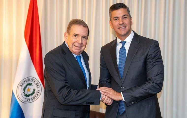  González Urrutia y Peña  se encuentran en Washington DC para asistir a la juramentación de Donald Trump