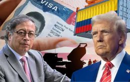 Los viajeros colombianos tendrán que esperar a que amaine la marea provocada por el arrebato de Petro con Trump