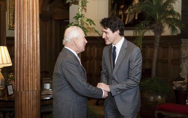 Trudeau admitió que se analizarían “asuntos de importancia para Canadá y para los canadienses”, pero no se divulgó ninguna otra información oficial