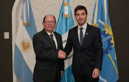 Tanto Chubut como Guatemala tienen una amplia riqueza natural, destacó Torres