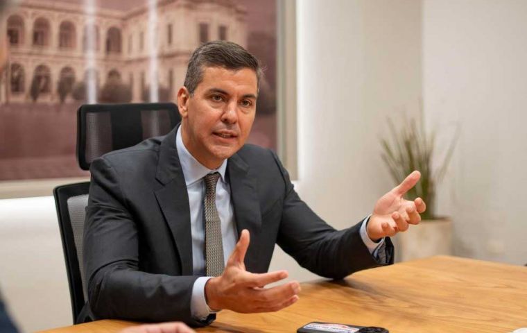 Actualmente en Estados Unidos, Peña regresará a Asunción el 5 de mayo antes de ir al Vaticano