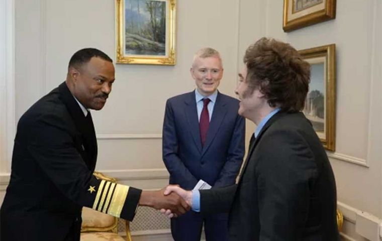 Se especula que el reciente viaje del almirante Holsey debería producir resultados visibles en breve