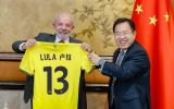 Lula hizo estas declaraciones en un Foro Empresarial Sino-Brasileño en Beijing