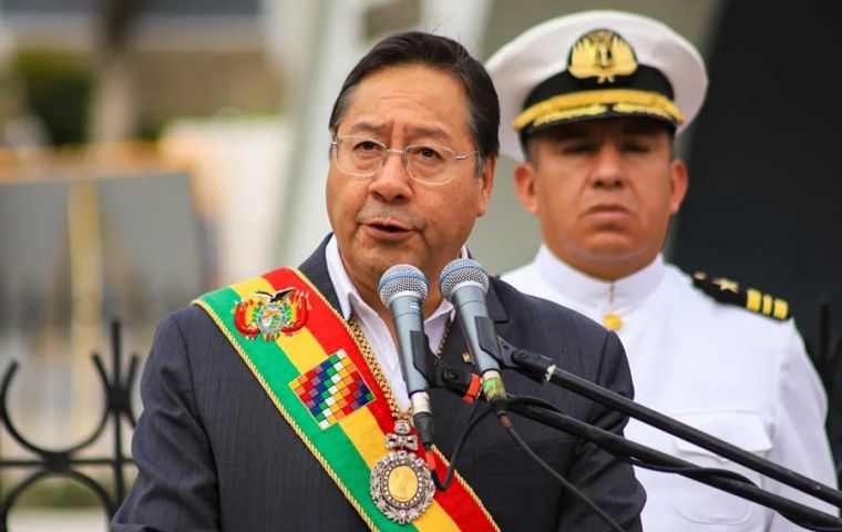 Arce advirtió que cualquier división en la izquierda solo favorecería al imperialismo