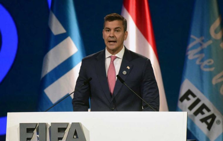 “Paraguay está experimentando un auge económico, social y cultural inusual”, enfatizó Peña