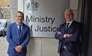 El Prosecretario de Presidencia Jorge Díaz y el Ministro del Interior Carlos Nego el mes pasado se reunieron con autoridades del gobierno británico y académicos