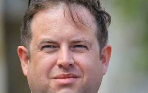 Stephen Doughty, ministro del Foreign Office para los Territorios de Ultramar   