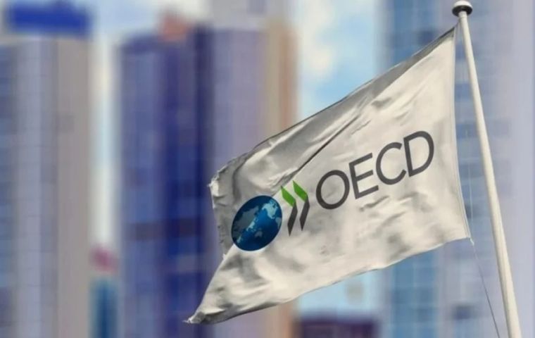 Las perspectivas para Argentina se mantienen sólidas, según la OCDE
