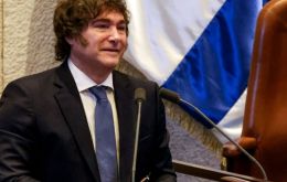 Milei también recordó los dos atentados terroristas antisemitas ocurridos en Buenos Aires en la década de 1990