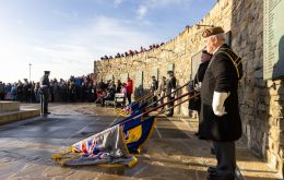 Para los isleños, el Día de la Liberación sigue siendo un símbolo de la paz conquistada con esfuerzo y del compromiso continuo con la gobernanza democrática bajo la bandera del Reino Unido. Foto: FIG