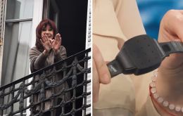 CFK deberá usar una tobillera durante los próximos seis años y solicitar autorización para salir de su domicilio, salvo fuerza mayor, además de abstenerse de saludar desde el balcón