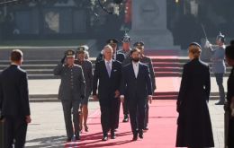 El rey Felipe se reunió con Boric y otros funcionarios