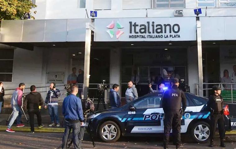 El Hospital Italiano de La Plata inició la investigación tras detectar lotes contaminados