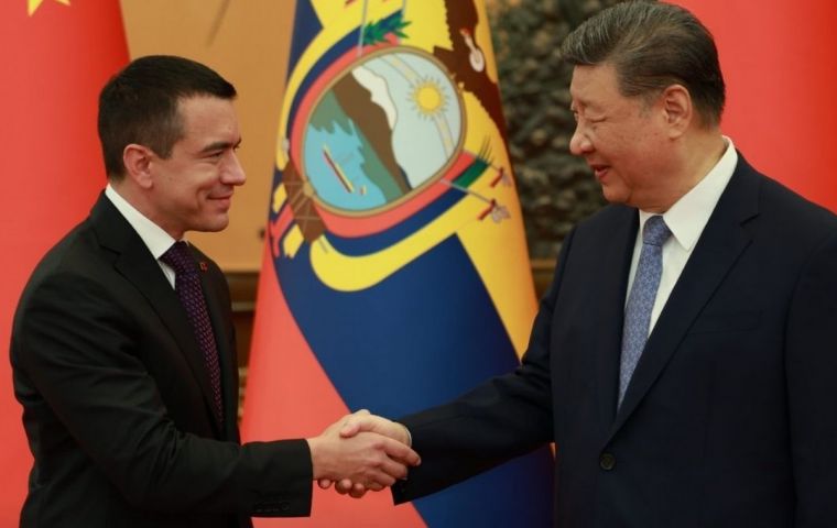 Xi alentó a ambas partes a llevar a cabo proyectos de cooperación clave