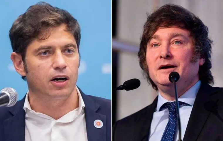 El presidente también dijo que el gobernador de Buenos Aires era “un pichón de Stalin”