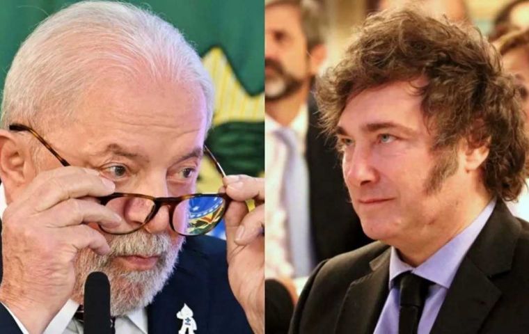 Lula no habla con Millei y tiene la intención de visitar a CFK, quien se encuentra en prisión domiciliaria