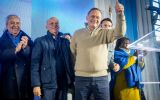 Delgado fue abucheado por muchos que lo culparon por la derrota electoral ante Orsi