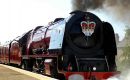 El monarca dio una emotiva despedida al tren, que incluye un vagón creado especialmente en la década de 1980