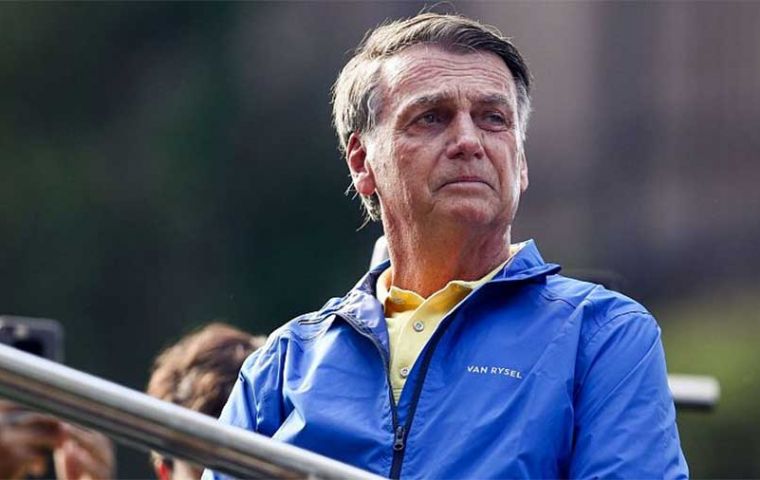 El martes, Bolsonaro canceló una cita con su Partido Liberal en Brasilia