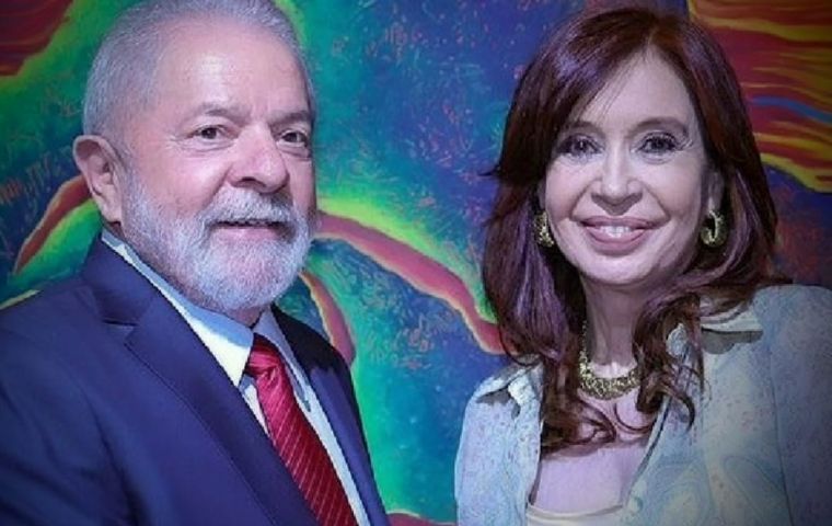 Resta confirmar la hora exacta de la visita de Lula a CFK