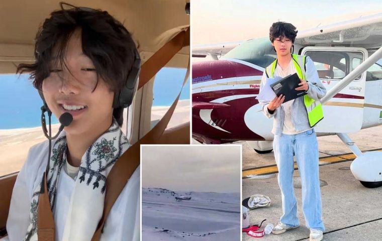 De influencer social a detenido en la Antártida, el futuro de Guo sigue siendo incierto