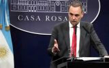“Se ha declarado muerta la corrupción en las obras públicas”, dijo Adorni