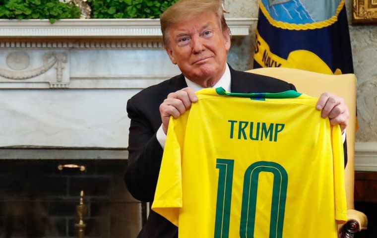 Estos aranceles pueden modificarse, al alza o a la baja, dependiendo de la relación con su país, declaró Trump a Brasilia