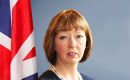 Nombrada en 2020, Alison Blake fue la primera mujer en ocupar el cargo de Gobernadora de las Islas Falkland