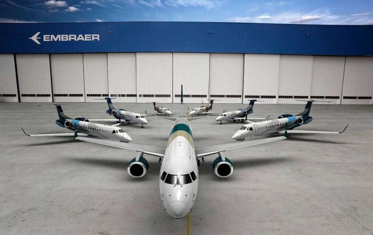 Embraer tiene potencial para adquirir US$21.000 millones en equipos estadounidenses para las aeronaves durante los próximos cinco años, explicó Gomes Neto