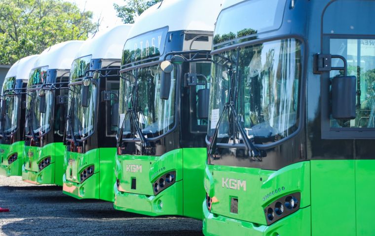 Paraguay obdrží autobusy a elektrické nákladní automobily díky korejskému daru - Mercopress 1 Jeepneys jsou na Filipínách velmi populární