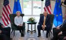 “Creo que ambos queríamos llegar a un acuerdo”, declaró Trump tras reunirse con von der Leyen