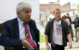 Cúneo Libarona fue grabado hablando con Ballard 