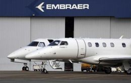 Las acciones de Embraer subieron tras la confirmación