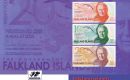 La serie de billetes de la nueva emisión de £5, £10 y £20 que se subastaron