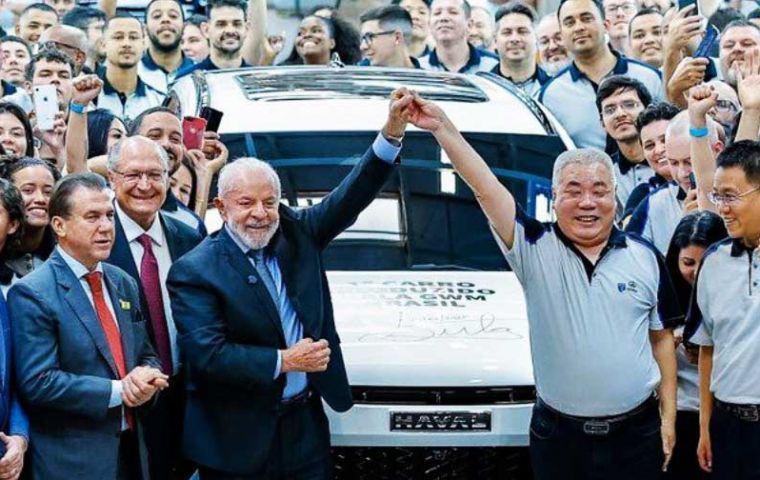 Esta nueva fábrica es la primera planta de la marca en el hemisferio sur y la tercera fuera de China