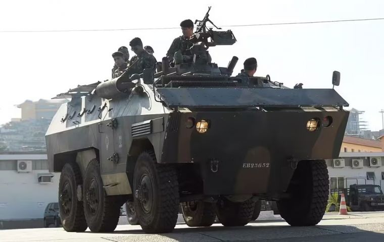 El EE-11 Urutu fue el principal vehículo blindado de transporte de personal (VBTP) de Brasil durante décadas