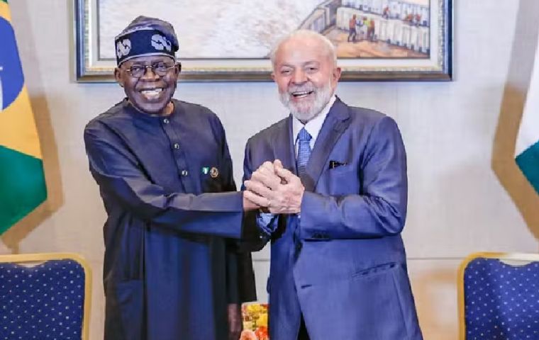 Lula y Tinubu se comprometieron a revitalizar el comercio entre ambos países