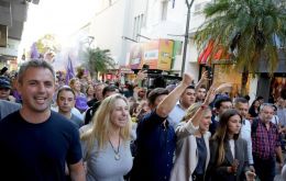 El rechazo tuvo lugar justo un día después del apedreamiento del coche del presidente en Lomas de Zamora