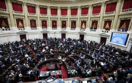 El Senado fue presidido por Abdala porque Villarruel está ejerciendo funciones ejecutivas en virtud del viaje de Milei