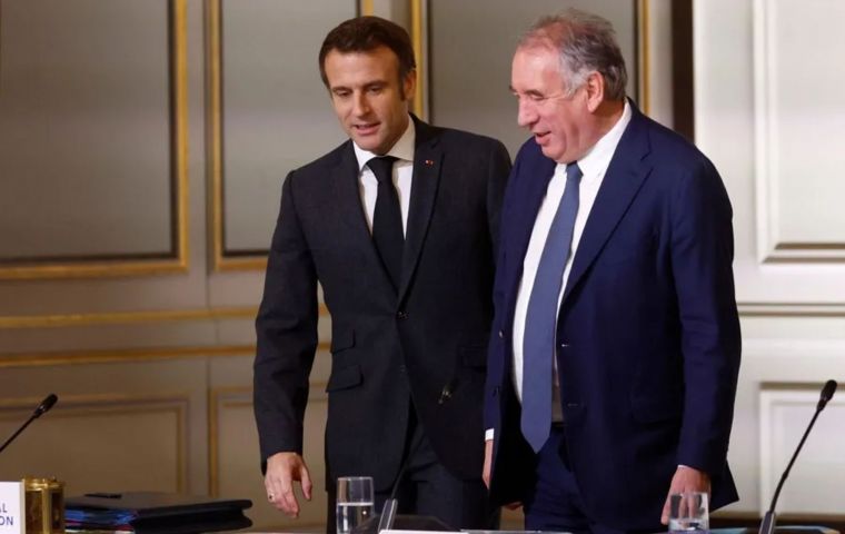 Bayrou es el sexto primer ministro de Macron desde su elecci&oacute;n en 2017, pero el quinto desde 2022
