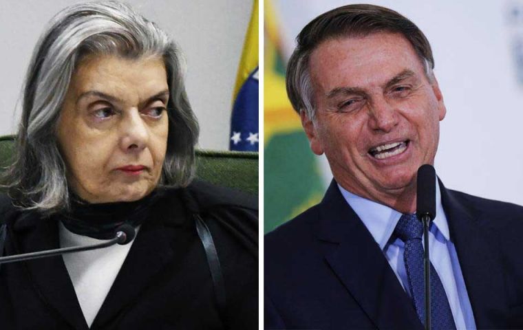 La jueza Carmen Lúcia emitió el voto decisivo este jueves por la tarde