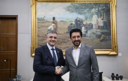 Jorge Macri conversó con Ricardo Nunes sobre una agenda conjunta basada en la relación de ciudades hermanas que existe desde 1999