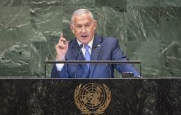 Aunque 157 de los 193 miembros de la ONU han reconocido a Palestina, Netanyahu insiste en que hacerlo constituiría una amenaza para la seguridad de Israel