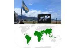 Más allá de la cuestión de las islas, la declaración del G77 + China abordó también los desafíos económicos globales