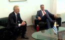 El ex primer ministro británico fue recibido por el presidente uruguayo en Torre Ejecutiva para fortalecer la cooperación entre el gobierno y el Tony Blair Institute for Global Change.
